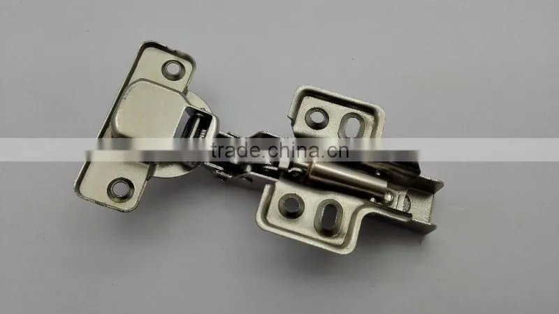 Soft closing furniture hydraulic hinge for door and cabinet