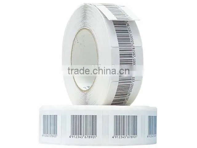 Deactivatable 8.2Mhz Eas soft label rf Sticker rf soft label