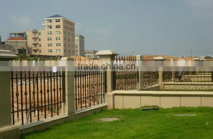 Top-selling modern garden wrought iron railing parts