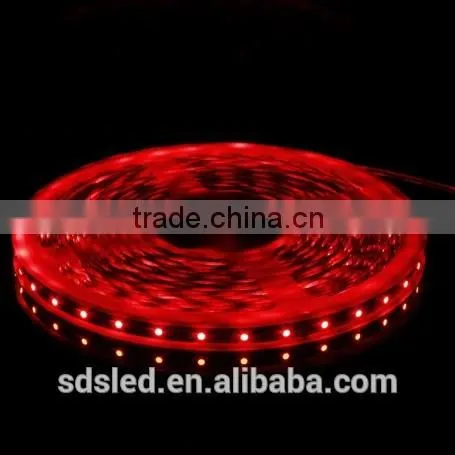 SDS SMD3528 30LED/m Red DC12V IP33 waterproof flexible led strip light
