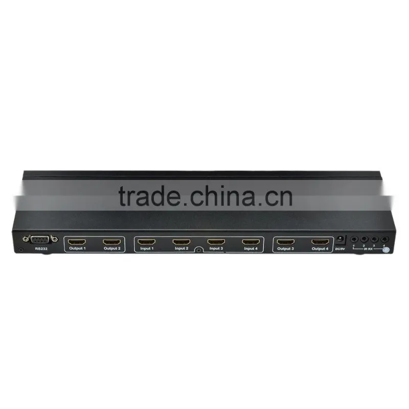 CHEERLINK HDMI 1.3 Matrix 4x4 w/ IR Remote Control hdmi switcher / splitter