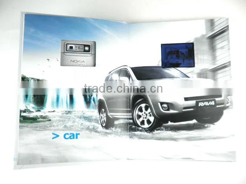 Adertising video booklet/Fashion,promotional products
