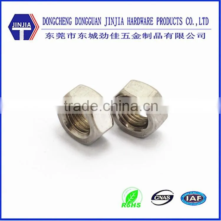 China screw manufacturer all kinds of stainless steel hex screw nut