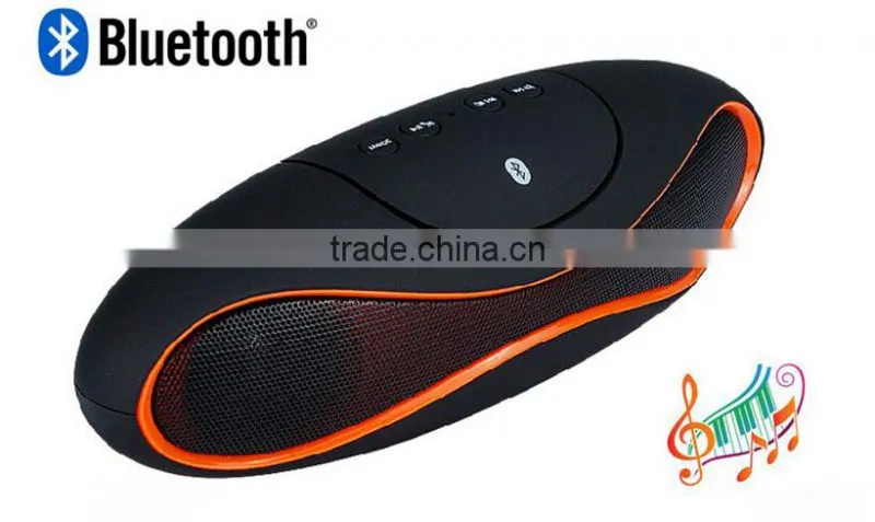 2015 Hot Selling Rugby Bluetooth Speakers For iphone 6 Handsfree FM TF USB