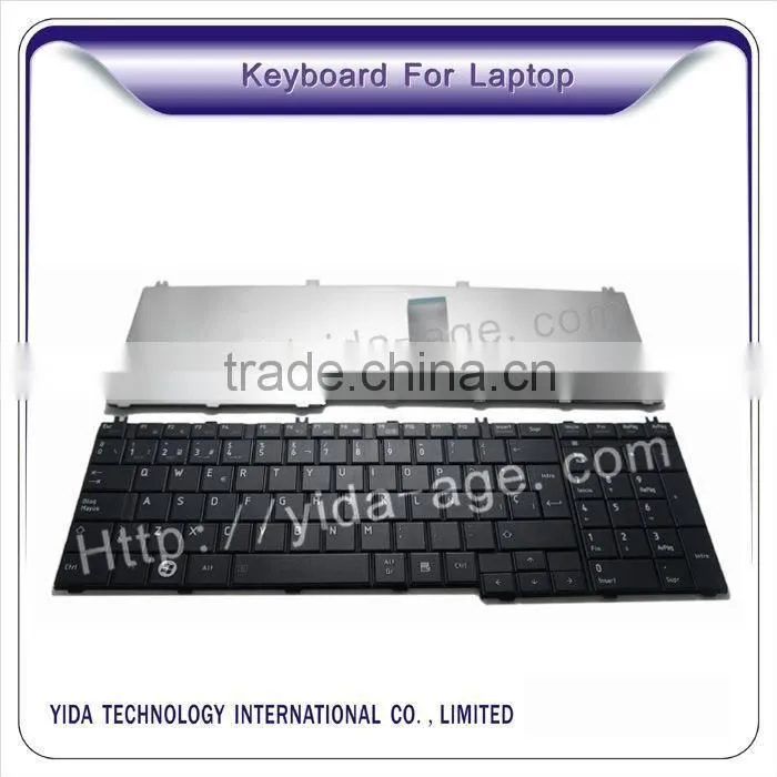 Brand New Original Laptop Keyboard For Toshiba C650 C655 C655D L650 L 655 L670 L675 C660 SP Layout back color