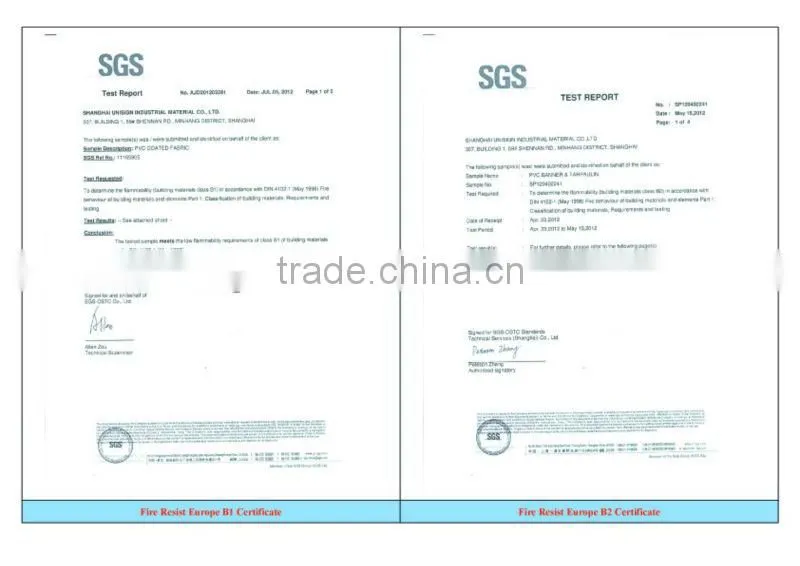 Unisign Sell To Different Countries Coated Frontlit pvc Flex Banner Printing