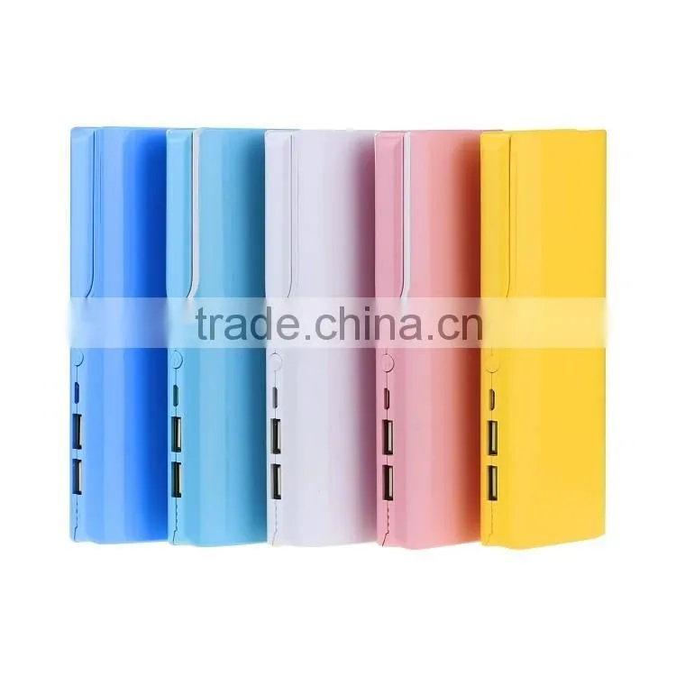 Real capacity power bank 8000mAh with LED desk lamp high quality mobile power bank