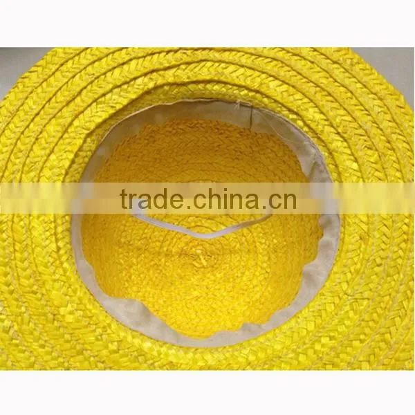 wholesales summer Natural handmade straw hats farmers straw hats from china