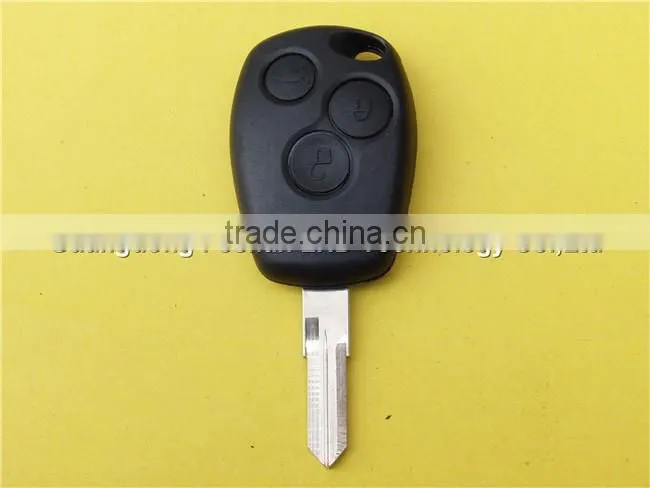 car key for Renault remote case shell with 3 buttons without logo