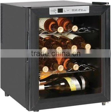 25L 16-bottles Hot sale hotel mini wine cellar/wine cooler with CE approval