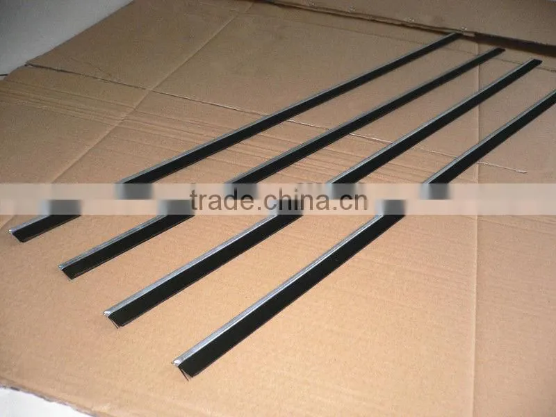 Customize Metal channel strip nylon brush