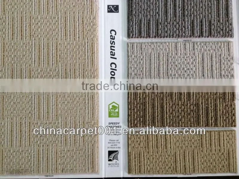 Hot New Products 2016 Latest Technology Machine Made Tufted Wool Carpet