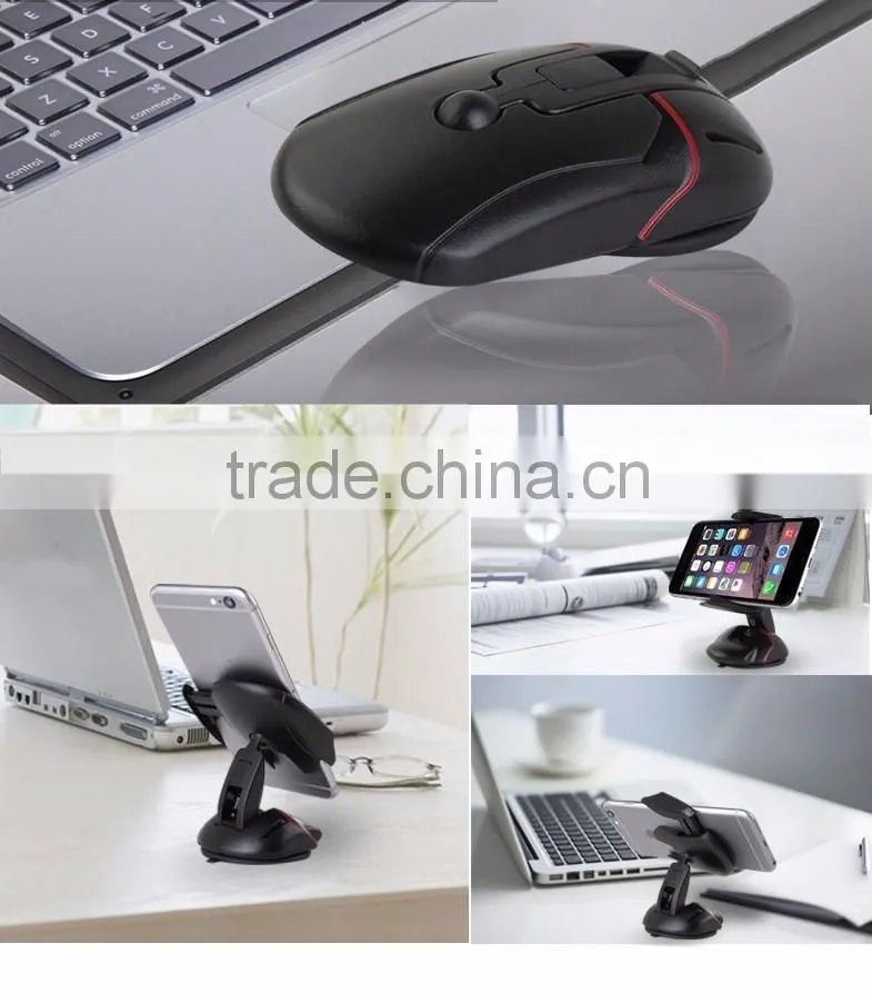 Universal designed sucition cup dashboard phone car holder