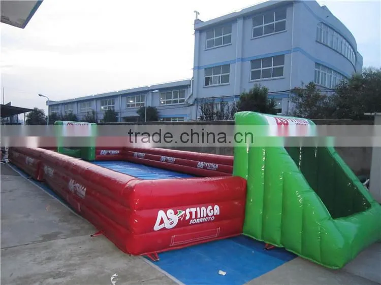 gaint Outdoor Inflatable Football/Soccer Field football pitch for sale