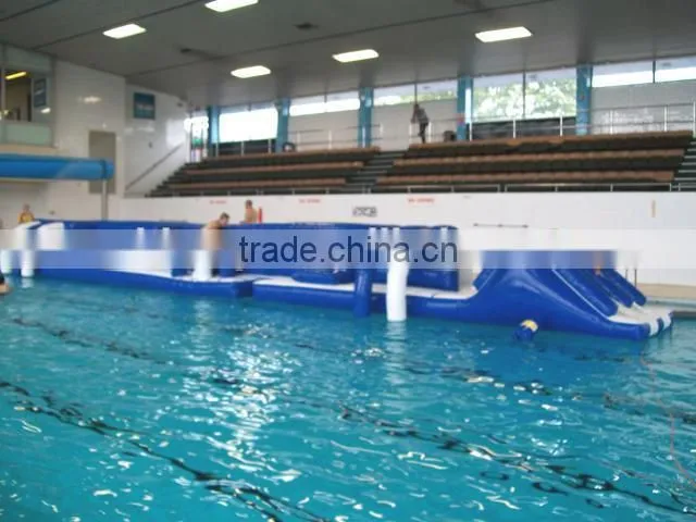 Hot inflatable water obstacle course floating obstacle