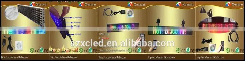 Dual Color RG P10 16x32 dot outdoorled led display screen module