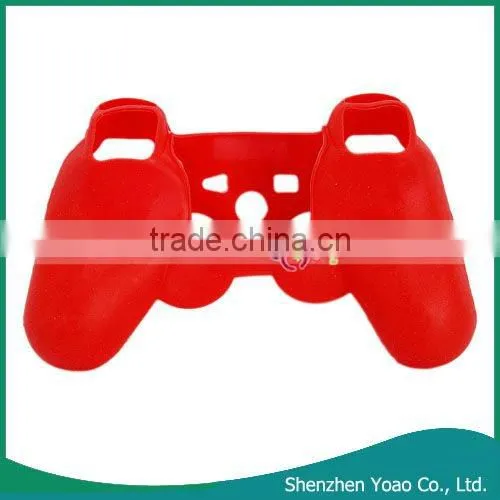 Red Silicone Skin For PS3 Game Controller