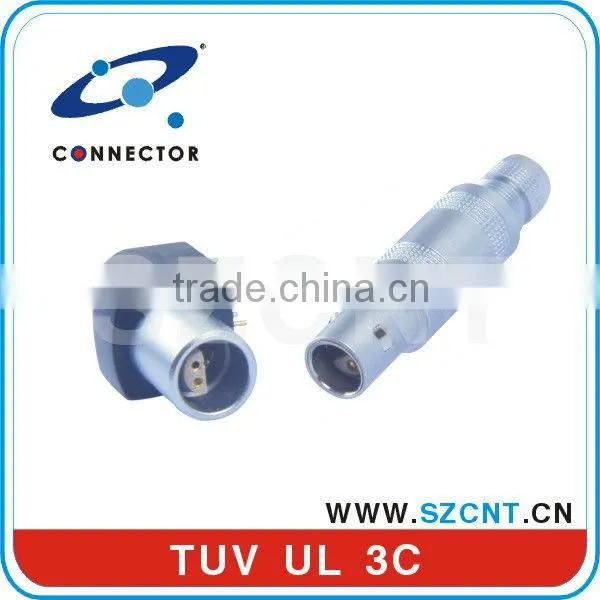4 pin half-moon male female connector