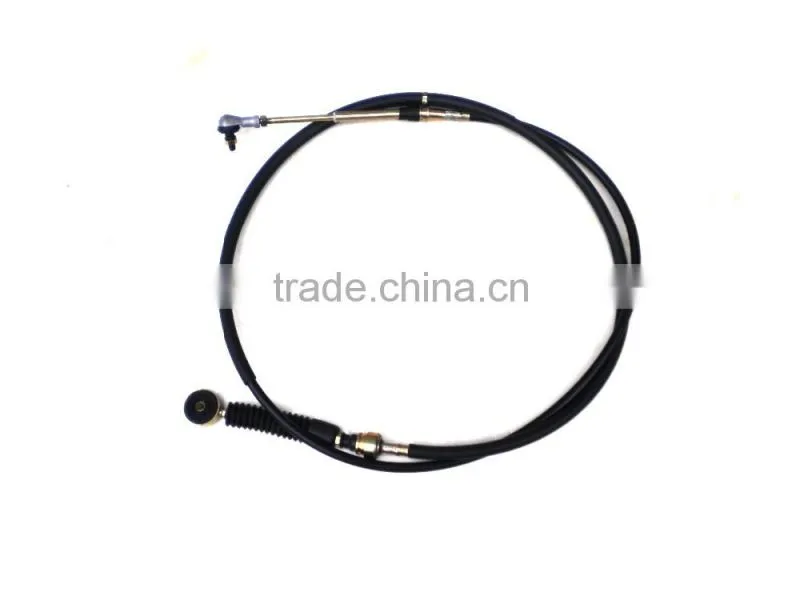 QINGLING 100P select cable auto car gear shift cable with ball joint matching black QINGLING pickup truck auto spare parts