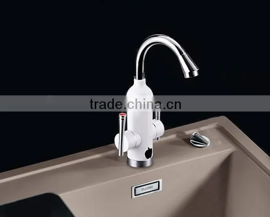 3 senconds heating electric instant hot water tap with temperature display