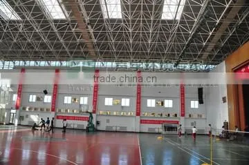 Gym interior ceiling acoustic sound absorber