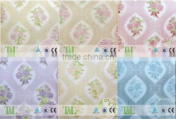 Cheap vinyl wallpaper from china wholesale