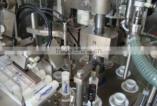PFS-60 Toothpaste tube filler and sealer/Tube filler and sealer ( inner-heating type)/collapsible tube filler