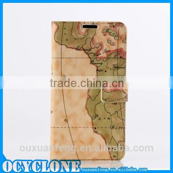 Leather phone case for samsung galaxy note 4 N9106V