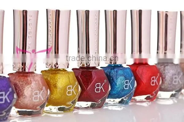 2015 new BK crystal sand nail lacquer