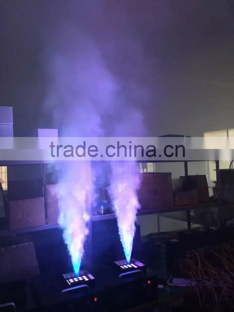 China Factory DMX Colorful LED RGB Smoke 1500w LED Moving Head Fog Machine Stage Effect For Sale Christmas Disco Party