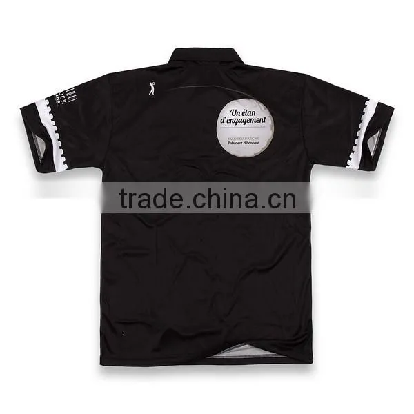 100% polyester polo shirt, sport polo shirt, custom polo