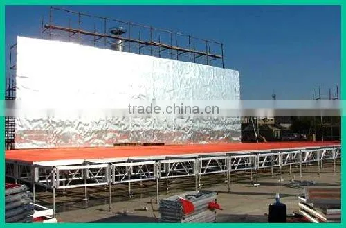RP 1.22m*1.22m&1.22m*2.44m portable stage concert equipment with factory price