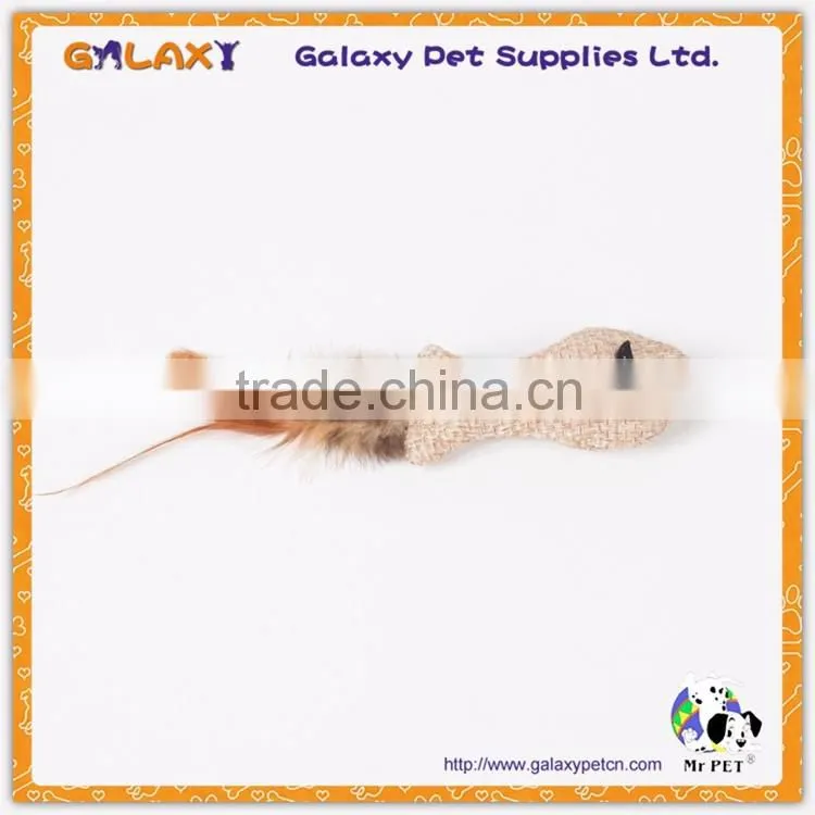 CT8543 Hot Sale Cat Toys - Fur Mouse - Cat Rod Long Furry Rattle Mice Catnip Cat Toy