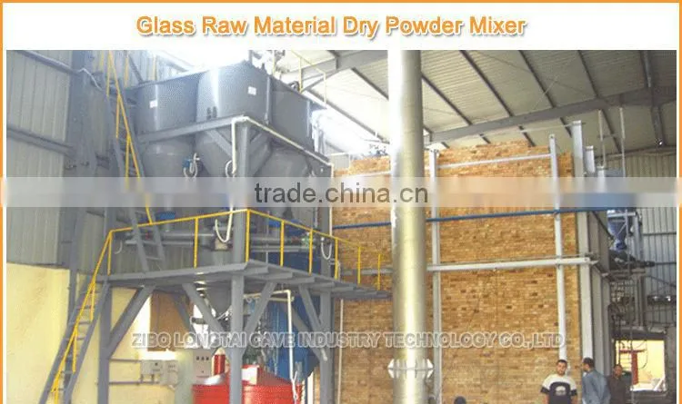 Glass Raw Material Dry Powder Mixer Machine