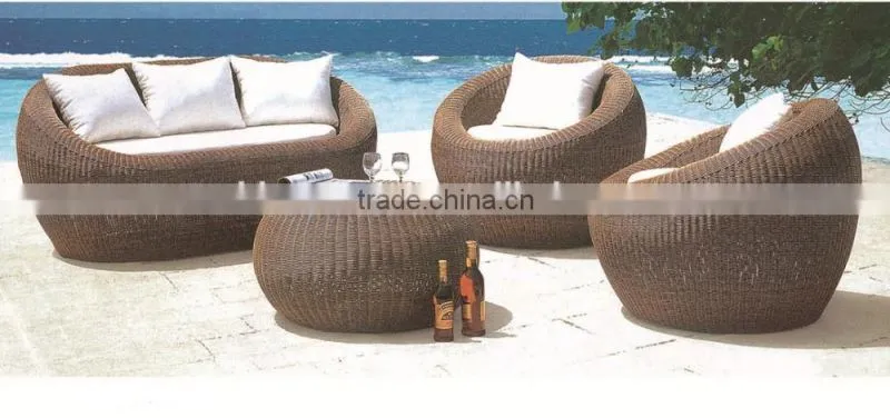garden wicker sofa furniture set