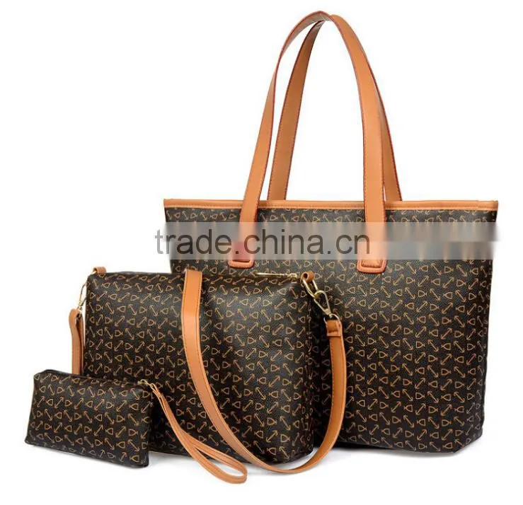 3pcs In a Lot Popular Ladies Handbag,Shoulder Bag And Clutch Set