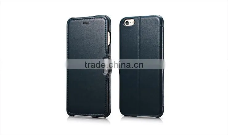 luxury leather side-open case for iPhone6 plus