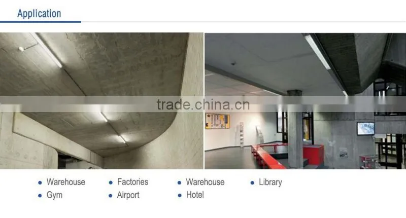 IP65 LED 80w waterproof dust corrosion industrial led tri-proof light
