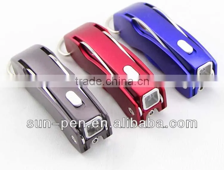 folding multi-funtional pen with fork and mouth gag
