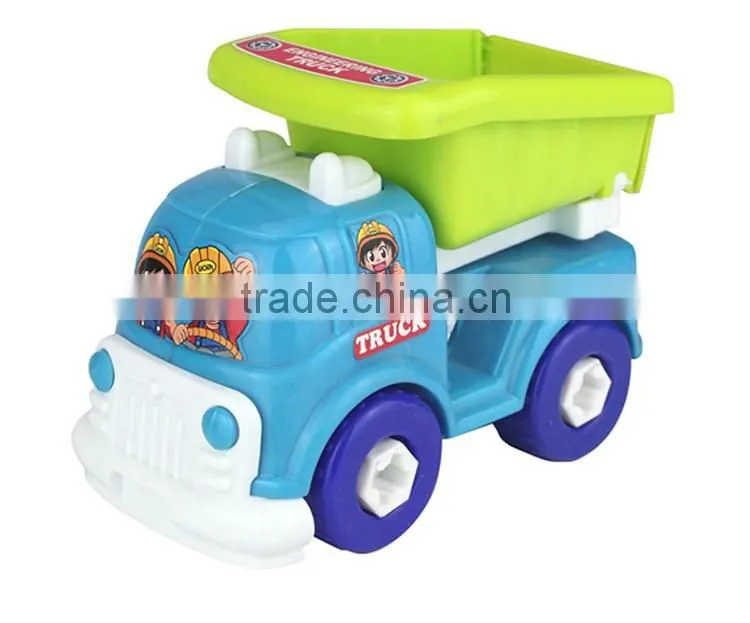DIY construction vehicles toys kids assembly car toys