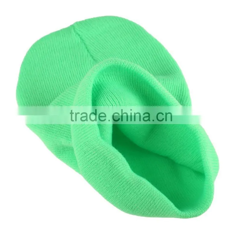 Fashion Oversized Cheap Hand Made Knitted Beanie For Wholesale