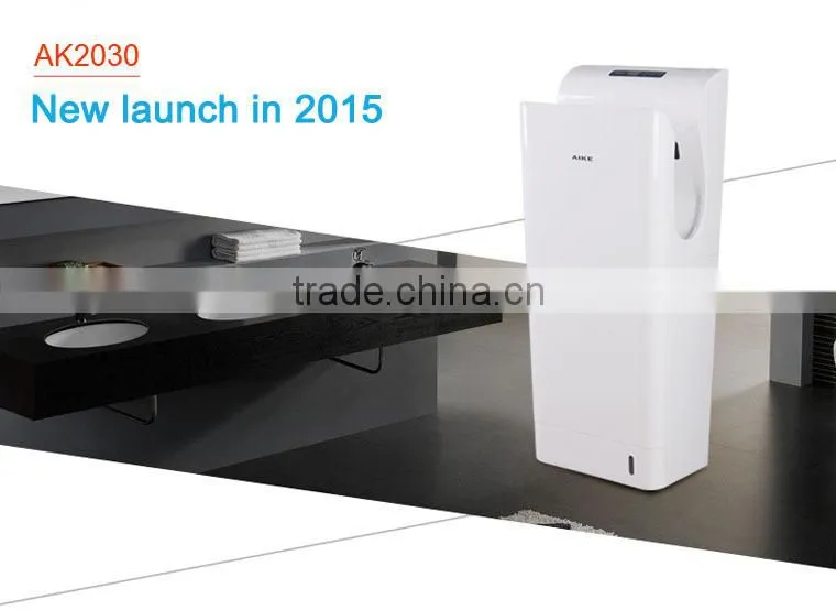 HEPA filter UL certificated automatic high speed jet hand dryer for public toilet