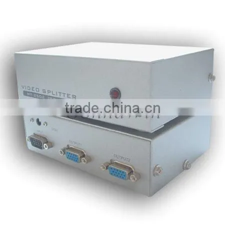 250MHZ 2 Port VGA Splitter/2 port vga switch