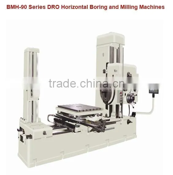 BMH-90 series DRO horizontal boring and milling machines
