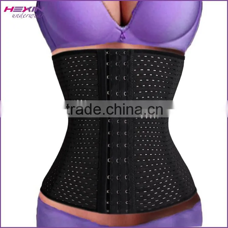 Plus Size Steel Boned Waist Slimming Body Shapewear Belt For Women