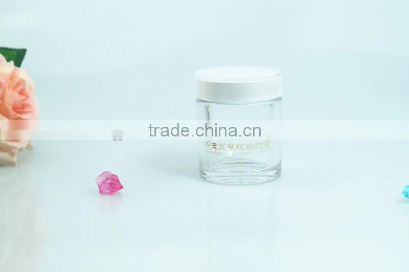 80g Clear Cordyceps Soft Capsule Container