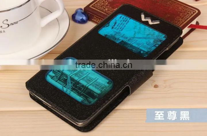 Shenzhen china factory wholesale cell phone leather case for iphone 6 leather case
