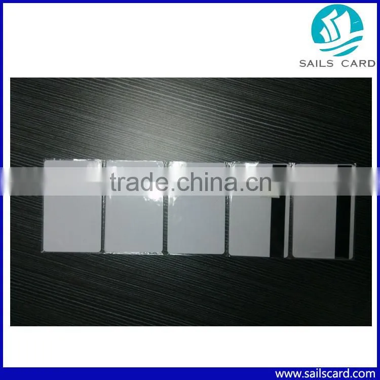 125khz TK4100 EM Chip Blank PVC Plain White ID Card
