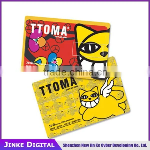 2016 Hot sale! USB Card,USB flashdrive with customized free logo