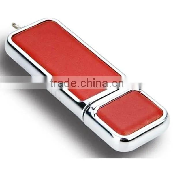 Mini metal swivel 8gb usb drive with key chain